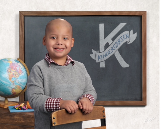 “Nathaniel’s been so strong and never complains about chemo or taking his medications”