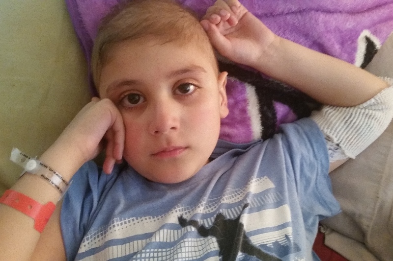 “My tumor is gone you can actually see my heart now.”