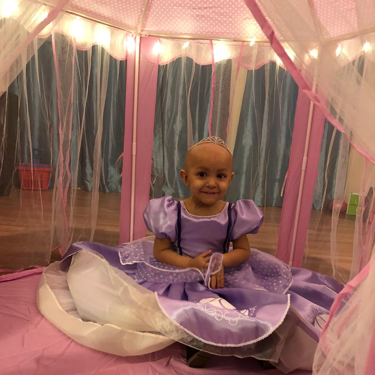 Meet Delilah diagnosed with Rhabdomyosarcoma
